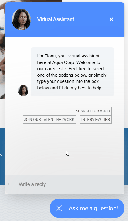 Chatbot Assistant Hello Greeting