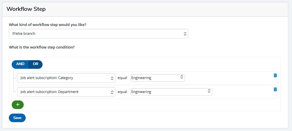 Job alert Subscription workflow rule