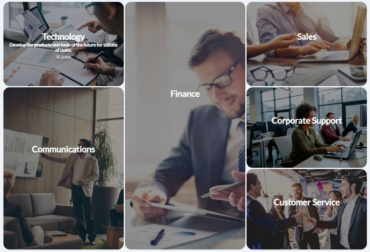 Tiles Layout Example Mosaic