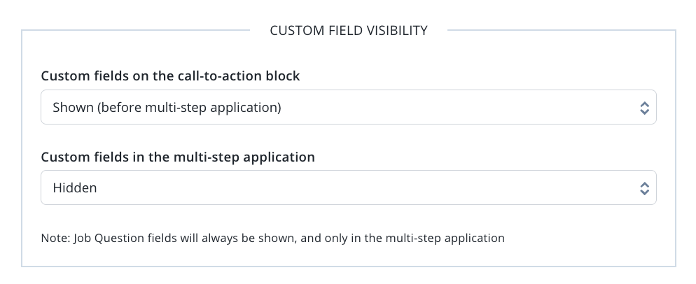 custom field layout