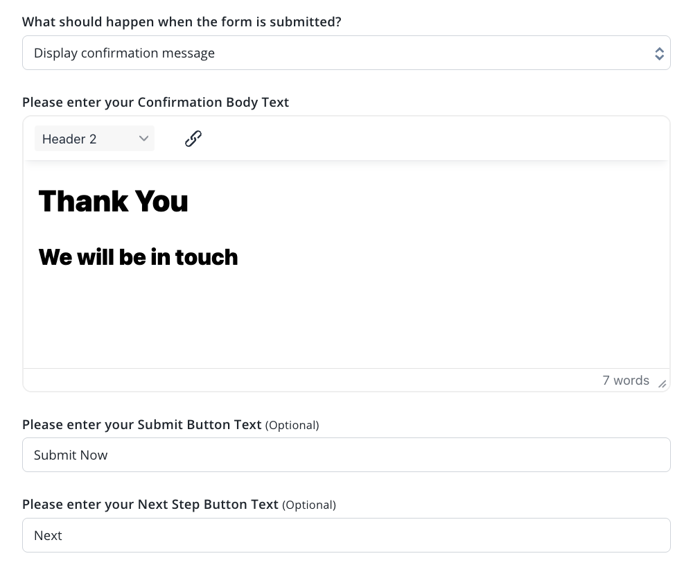 application text