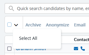 select all candidates