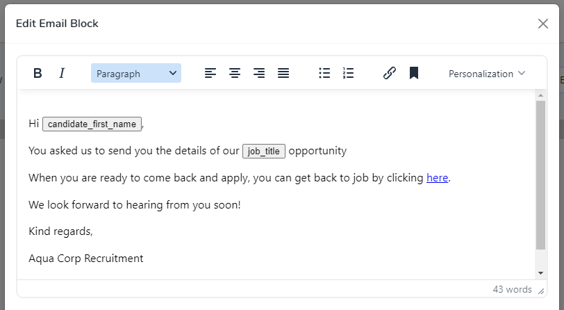 Send me this job email