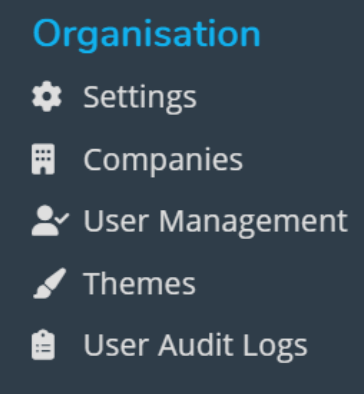 Organisation menu.png